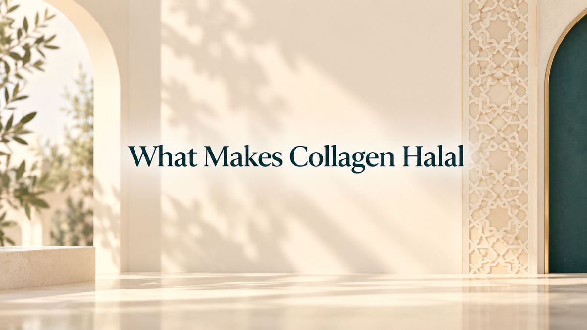what makes collagen halal