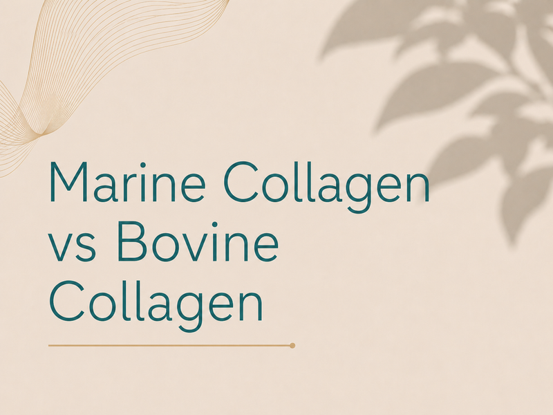 Marine Collagen vs Bovine Collagen