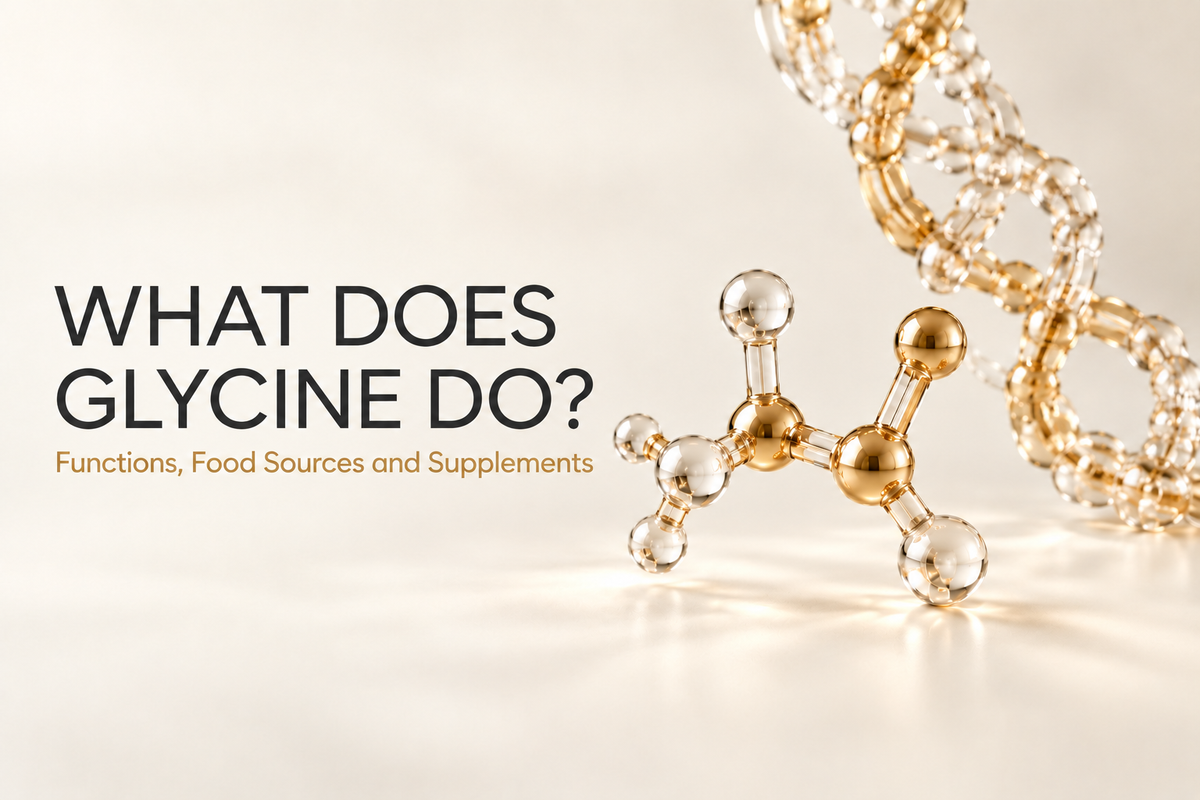 What Does Glycine Do? Functions, Food Sources and Supplements