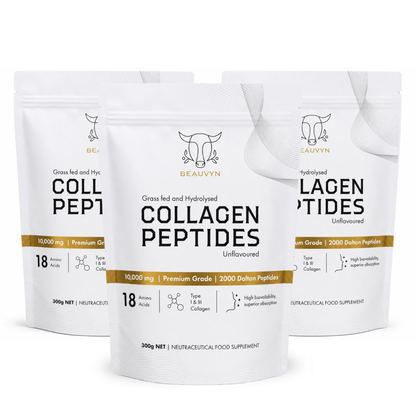Bovine Collagen Powder - 3 pack 