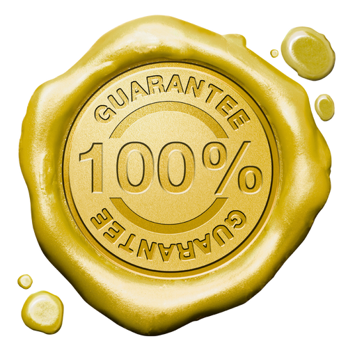 Money back guarantee badge